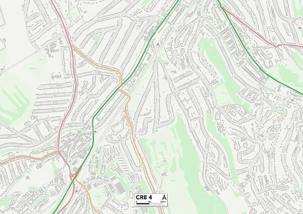 Croydon CR8 4 Map