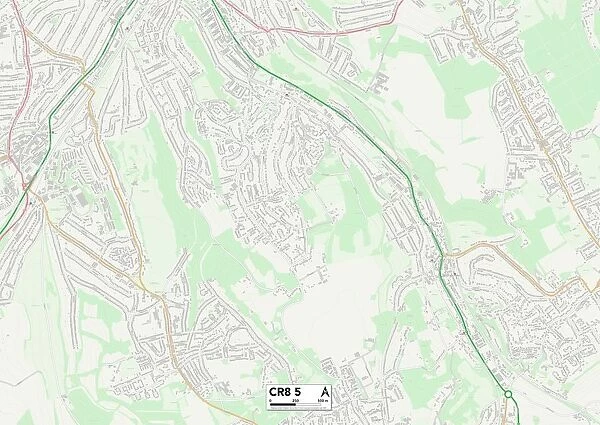 Croydon CR8 5 Map
