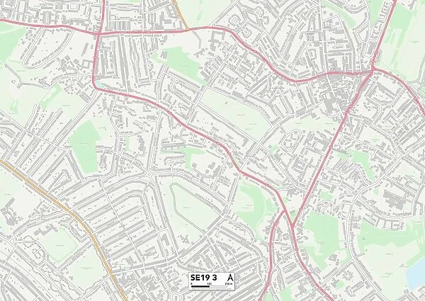 Croydon SE19 3 Map