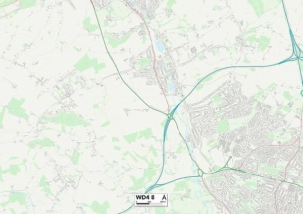 Dacorum WD4 8 Map
