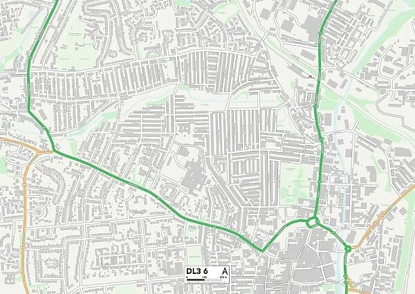 Darlington DL3 6 Map