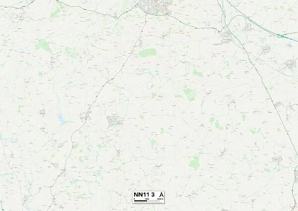 Daventry NN11 3 Map