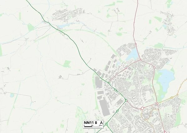 Daventry NN11 8 Map