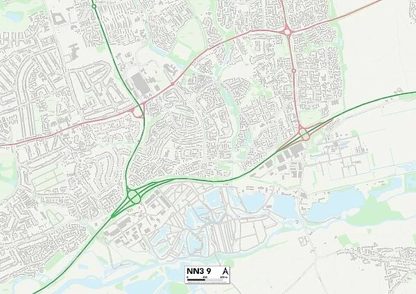 Daventry NN3 9 Map