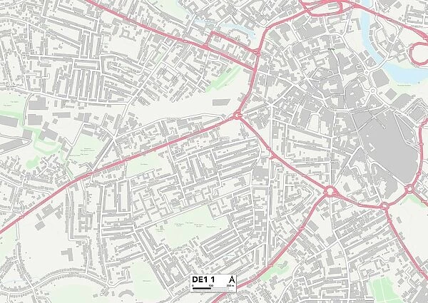 Derby DE1 1 Map