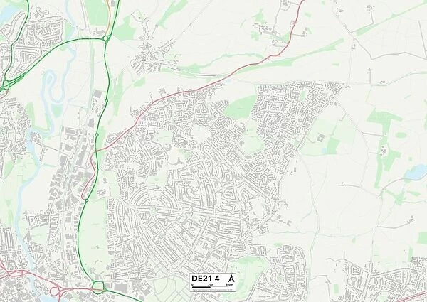 Derby DE21 4 Map