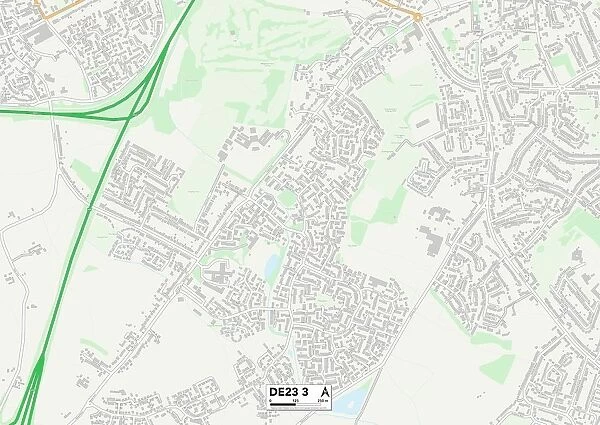 Derby DE23 3 Map