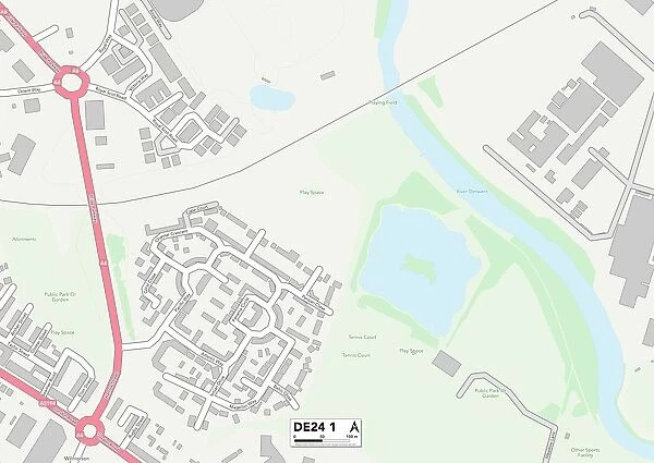 Derby DE24 1 Map