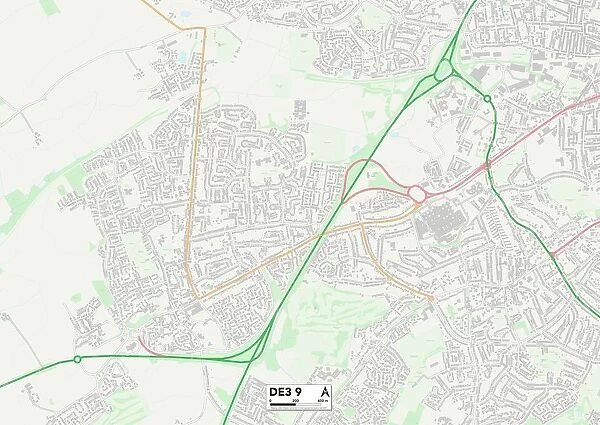 Derby DE3 9 Map