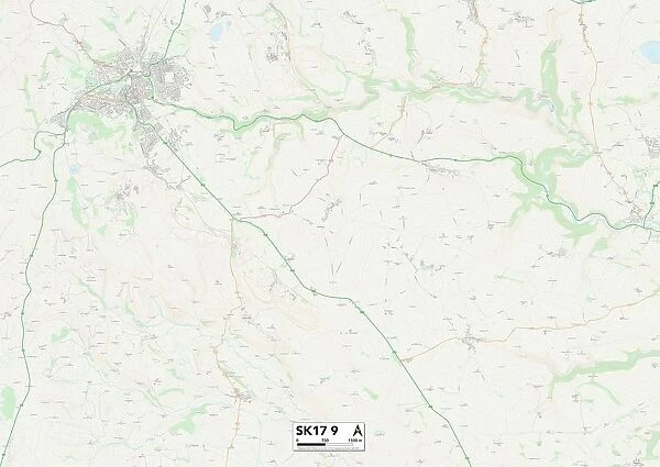 Derbyshire Dales SK17 9 Map