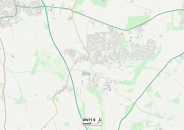 Doncaster DN11 8 Map