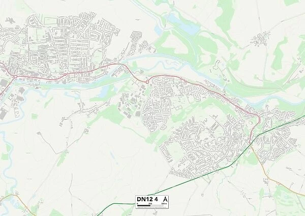 Doncaster DN12 4 Map