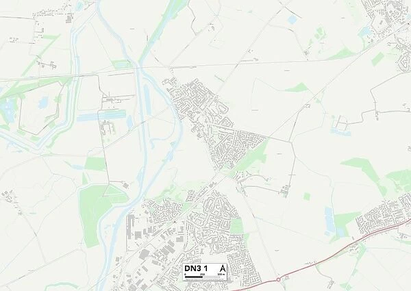 Doncaster DN3 1 Map