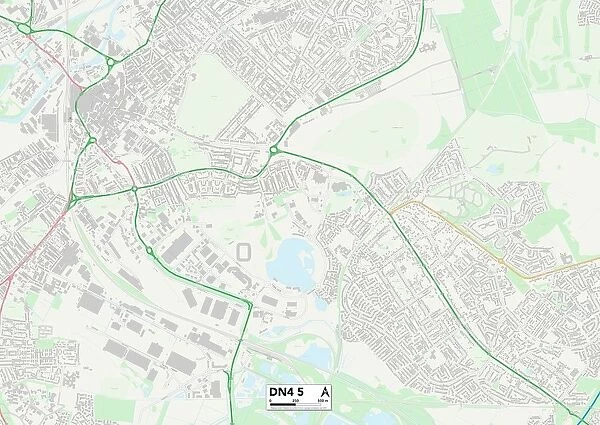 Doncaster DN4 5 Map