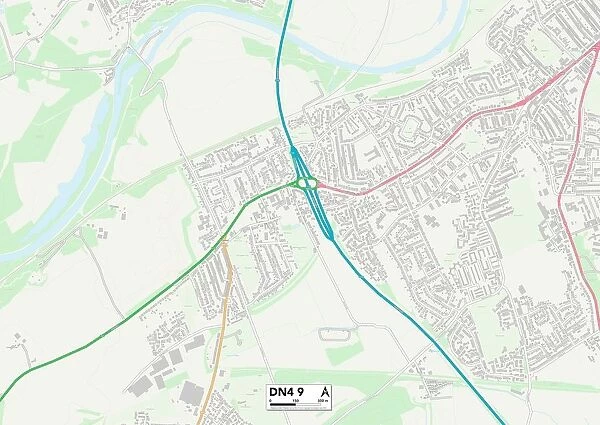 Doncaster DN4 9 Map
