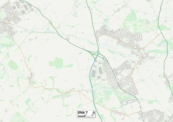 Doncaster DN6 7 Map