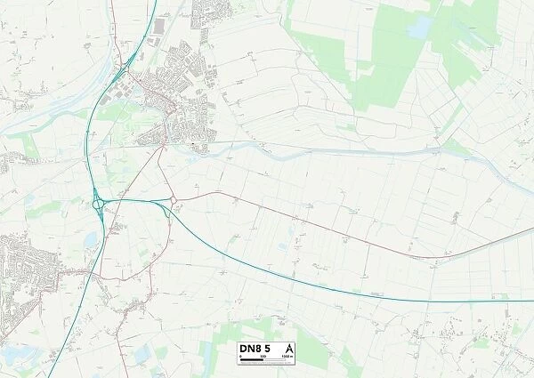 Doncaster DN8 5 Map