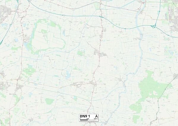 Doncaster DN9 1 Map