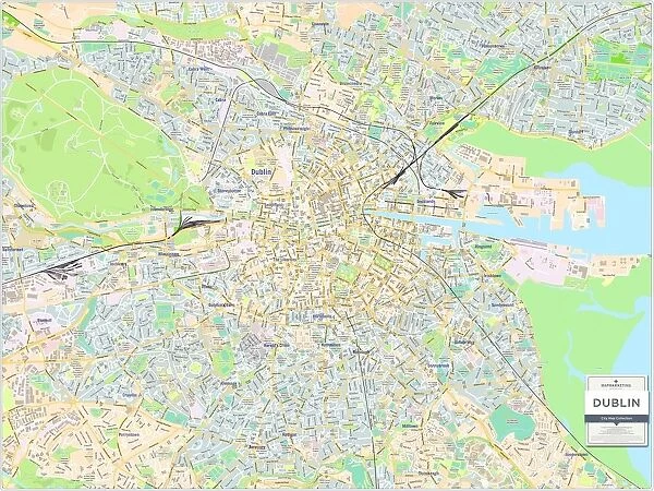 Dublin City Centre Street Map