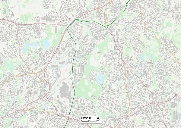 Dudley DY2 0 Map