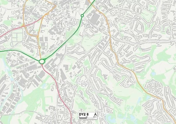 Dudley DY2 8 Map
