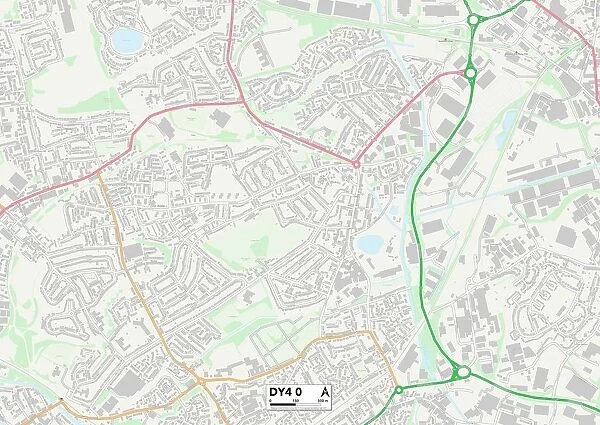 Dudley DY4 0 Map