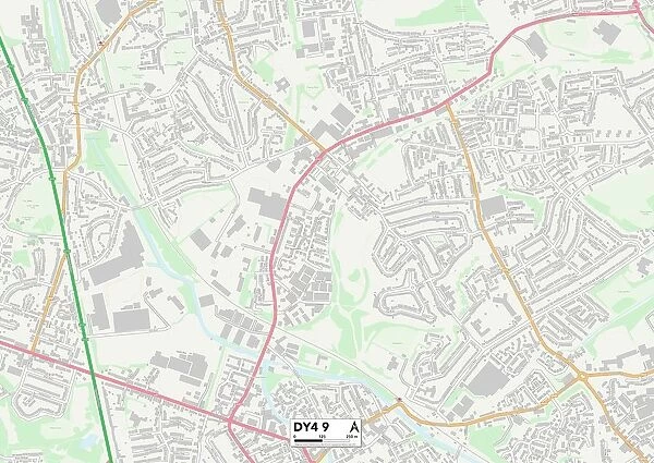 Dudley DY4 9 Map