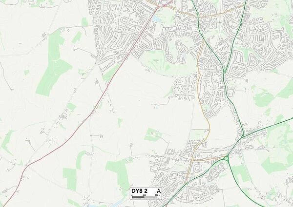 Dudley DY8 2 Map