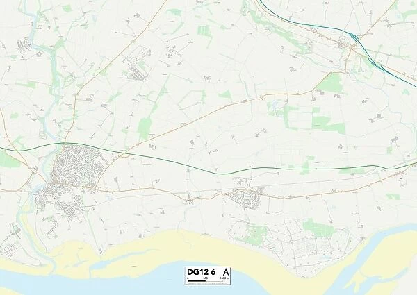 Dumfriesshire DG12 6 Map