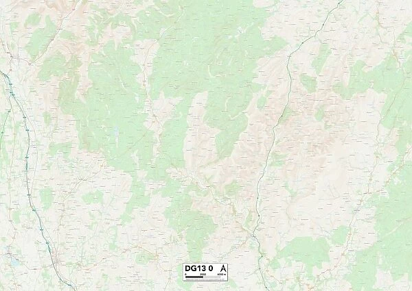 Dumfriesshire DG13 0 Map