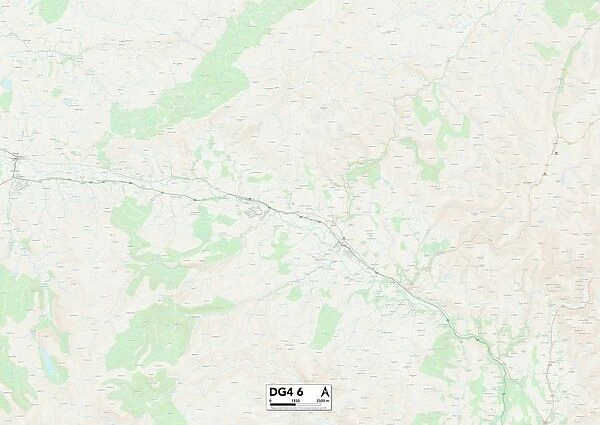Dumfriesshire DG4 6 Map