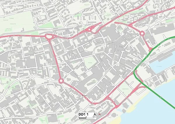 Dundee DD1 1 Map
