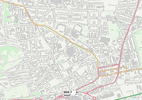 Dundee DD3 7 Map