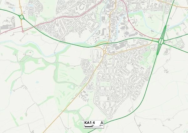East Ayrshire KA1 4 Map