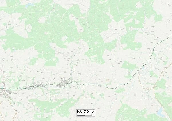 East Ayrshire KA17 0 Map