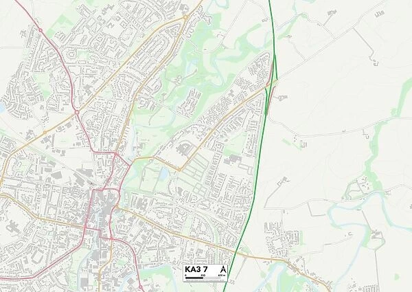 East Ayrshire KA3 7 Map