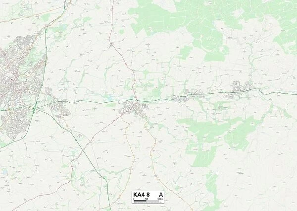 East Ayrshire KA4 8 Map