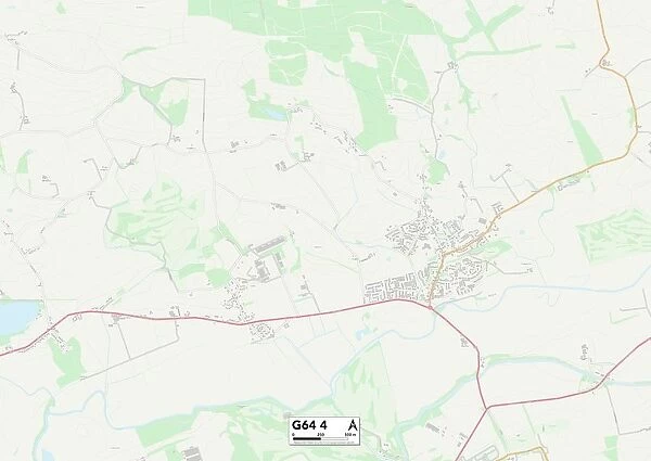 East Dunbartonshire G64 4 Map
