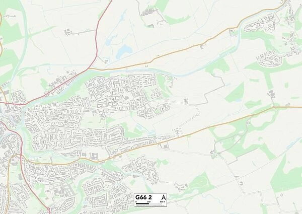 East Dunbartonshire G66 2 Map