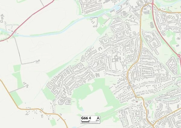 East Dunbartonshire G66 4 Map