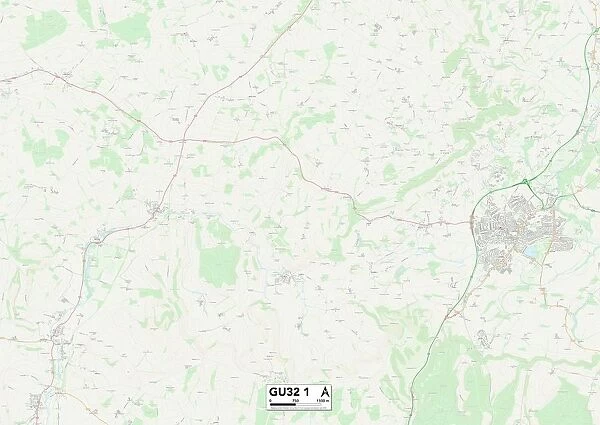 East Hampshire GU32 1 Map
