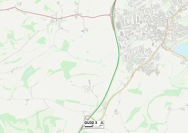 East Hampshire GU32 3 Map