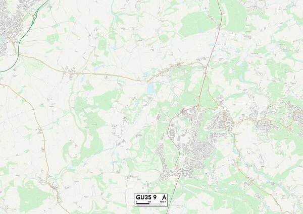 East Hampshire GU35 9 Map