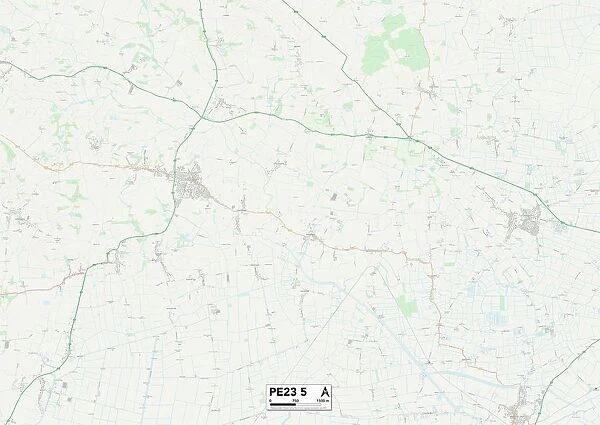 East Lindsey PE23 5 Map