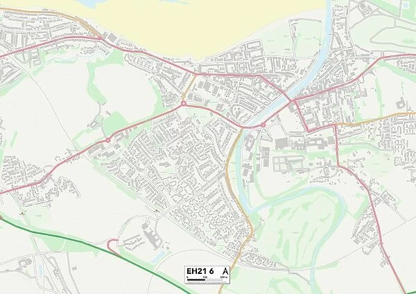 East Lothian EH21 6 Map