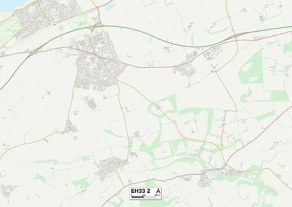 East Lothian EH33 2 Map