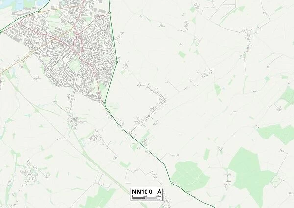 East Northamptonshire NN10 0 Map