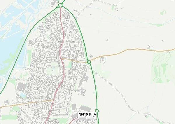 East Northamptonshire NN10 8 Map