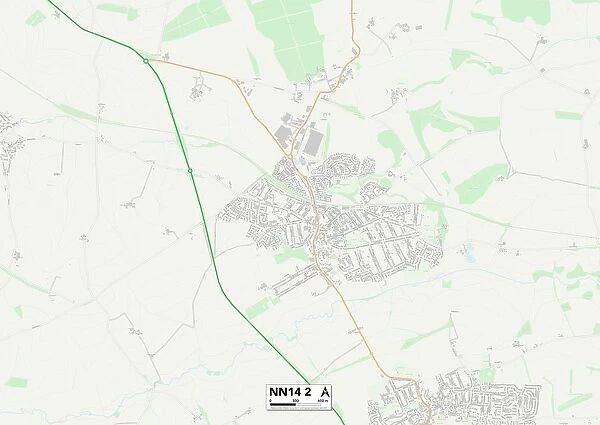 East Northamptonshire NN14 2 Map