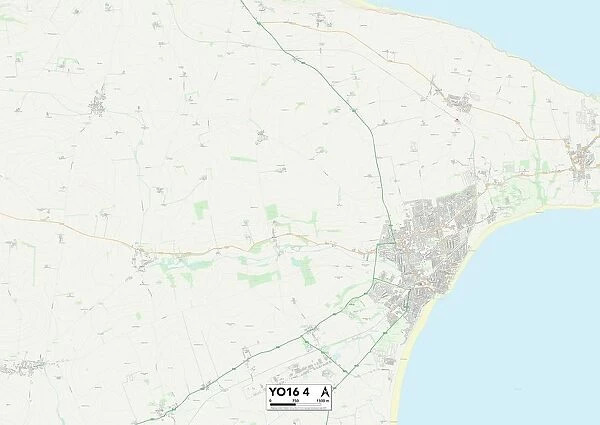 East Riding of Yorkshire YO16 4 Map